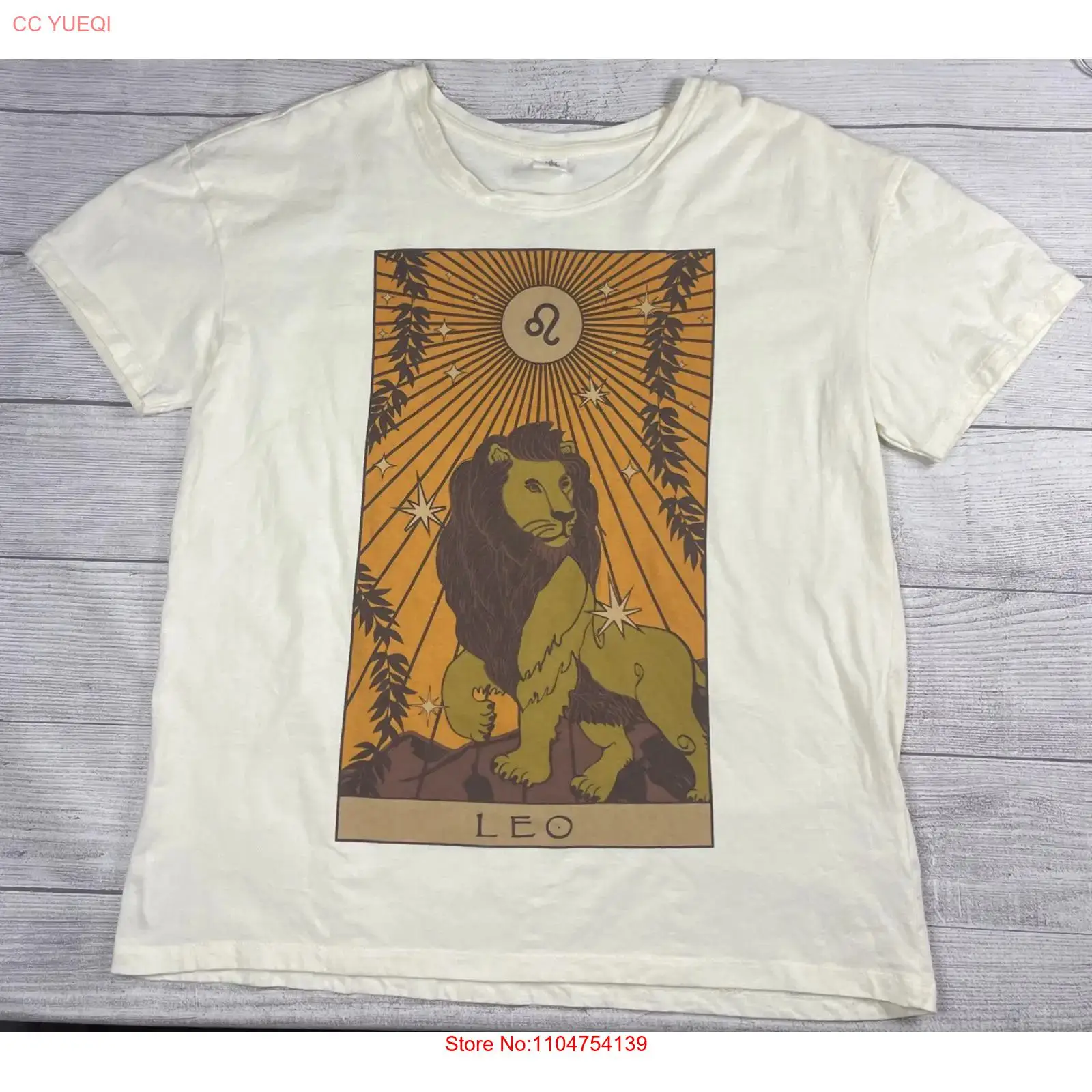 Vtg Y2K Zodiac Leo Lion T Shir - đánh giá và giá Streetwear Brand La