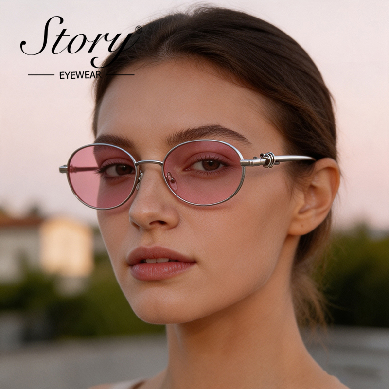 STORY Retro Metal Frame Oval S - đánh giá và giá Streetwear Brand Designer
